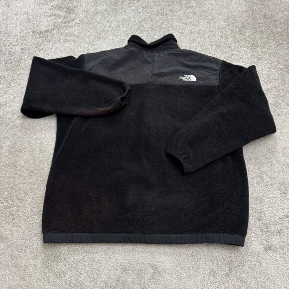 The North Face Y2K Denali Polartec Jacket Kid Boys XL Black Gray Fleece Outdoor - Picture 2 of 14
